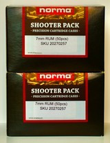 7mm REMINGTON ULTRA MAGNUM NEW NORMA UNPRIMED BRASS CASES [7mm RUM] - 11 of 11