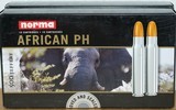500 Jeffery Norma African Professional Hunter 570 grain Woodleigh Soft Nose 2 boxes = 10 +10 rounds = 20