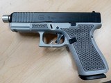 Custom Glock 19 cerakote and engraved - 1 of 1