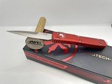 Microtech Ultratech Bayonet Red Stonewash Standard - 1 of 1