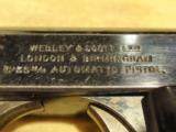 WEBLEY & SCOTT. LTD. MODEL 1907 6.35mm
(.25acp) VEST POCKET PISTOL. - 6 of 11