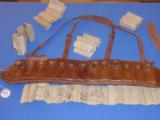 C96 BROOMHANDLE MAUSER AMMO BANDOLIER ORIGINAL RARE WII - 1 of 8