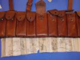 C96 BROOMHANDLE MAUSER AMMO BANDOLIER (#3) ORIGINAL WWI VERY RARE!!- 3 of 12
