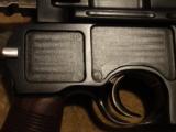 C96 MAUSER BROOMHANDLE. RUSSIAN IMPORTER MARKED. DEEP-MILLED. LARGE-RING. EXTREMELY RARE!! - 10 of 11