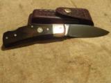 SMITH & WESSON CUSTOM COLLECTOR SERIES FOLDING KNIFE.
DESIGNED BY BLACKIE COLLINS IN THE EARLY 1970'S.
RARE!!! - 5 of 10