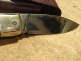 SMITH & WESSON CUSTOM COLLECTOR SERIES FOLDING KNIFE.
DESIGNED BY BLACKIE COLLINS IN THE EARLY 1970'S.
RARE!!! - 3 of 10