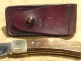 SMITH & WESSON CUSTOM COLLECTOR SERIES FOLDING KNIFE.
DESIGNED BY BLACKIE COLLINS IN THE EARLY 1970'S.
RARE!!! - 6 of 10