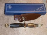 SMITH & WESSON CUSTOM-SERIES MODEL 6030 SURVIVAL KNIFE.
CIRCA 1974.
NEW-IN-BOX!!
VERY RARE!!! - 1 of 11