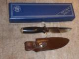 SMITH & WESSON CUSTOM-SERIES MODEL 6030 SURVIVAL KNIFE.
CIRCA 1974.
NEW-IN-BOX!!
VERY RARE!!! - 2 of 11