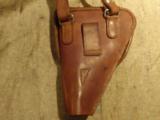 BABY NAMBU HOLSTER.
LEATHER WITH SHOULDER STRAP.
EXCELLENT CONDITION!! - 3 of 7