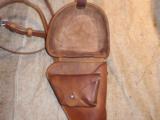 BABY NAMBU HOLSTER.
LEATHER WITH SHOULDER STRAP.
EXCELLENT CONDITION!! - 2 of 7