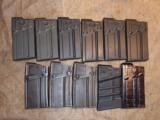 CETMEHK91G320-ROUND .308 MILITARY MAGAZINES.STEEL.ALUMINUM.THERMOLD.EXCELLENT-TO-UNISSUED CONDITION.