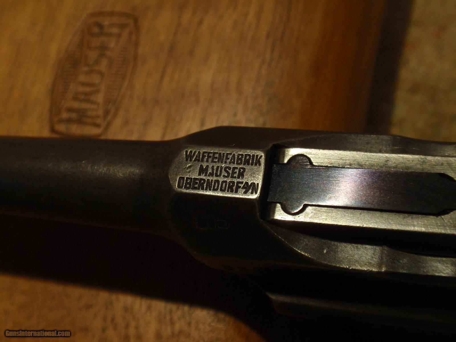 Mauser c96 serial numbers
