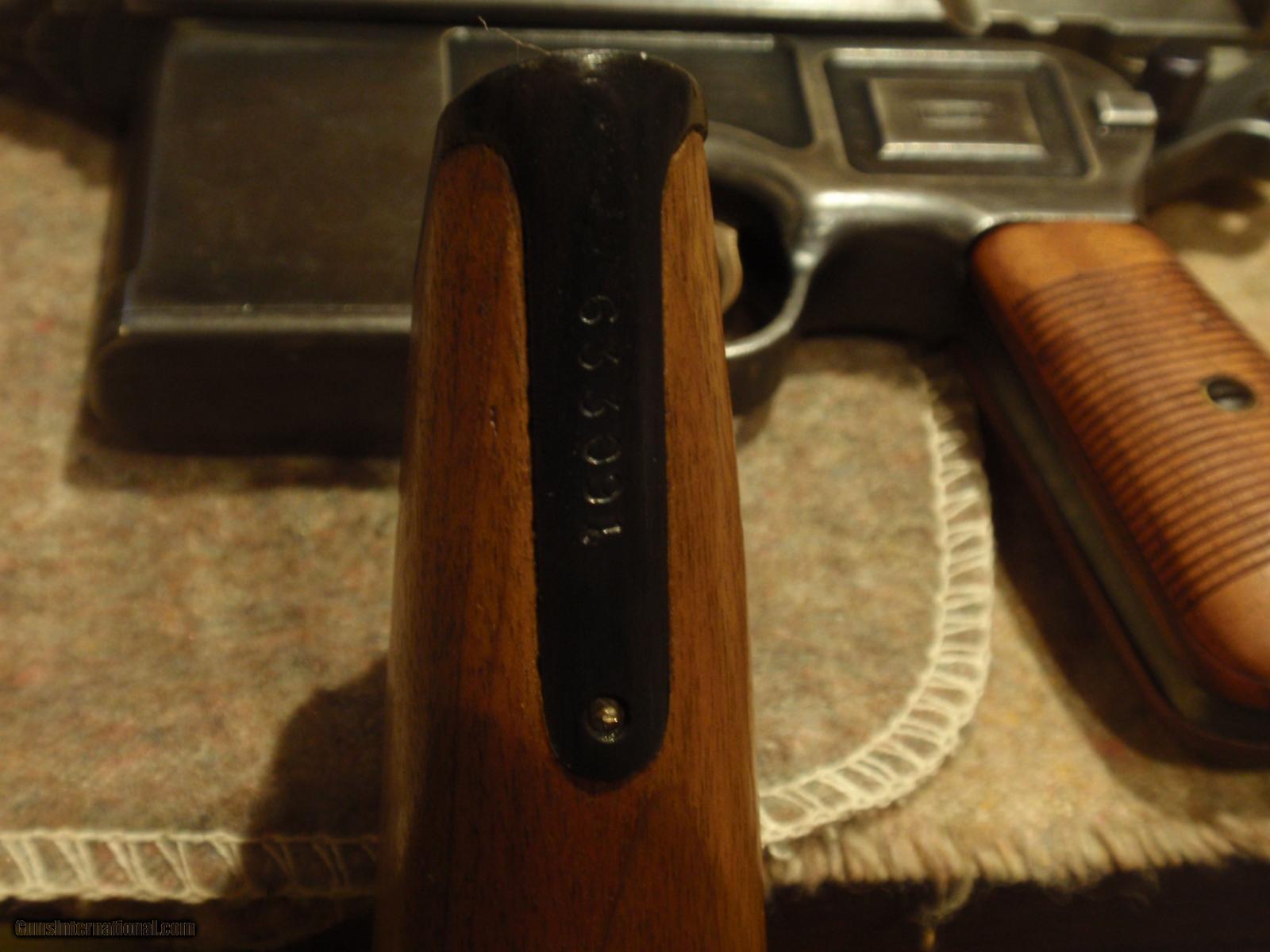 Mauser broomhandle serial number info