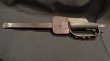 WWII WW2 OSS KNUCKLE KNIFE FROM 1873 SPRINGFIELD BAYONET WITH SCABBARD
MINT!!!!
US-MADE OSS EDGED KNUCKLE KNIFE!!!
FROM BILL STONE - 11 of 11