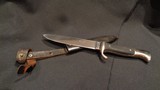 WWII WW2 NAZI YOUTH KNIFE w/SCABBARD RZM M7/30 1936
G. GRAFRATH RARE MAKER!!
DOUBLE-STAMPED!! WW2 GERMAN YOUTH KNIFE NEAR MINT CONDITION!!! - 3 of 9