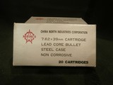 7.62x39mm ammo 7.62x39mm7.62x39mmpre ban norinco ammunitionnon corrosivechinese north industries (norinco)