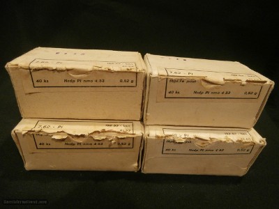 7.62x25mm TOKAREV AMMUNITION 7.62x25 AMMO 7.62x25 TOKAREV
8-ROUND CLIPS
40 ROUND BOXES
VERY HIGH QUALITY & VERY COLLECTIBLE!!!