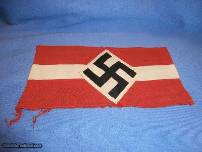 WWII WW2 NAZI GERMAN YOUTH ARMBAND
HJ ARMBAND
WWII GERMAN ARMBAND
WWII NAZI ARMBAND
WWII HJ NAZI ARMBAND 100% ORIGINAL!!
