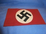 WWII WW2 NAZI NSDAP ARMBAND WWII NAZI PARTY ARMBAND NAZI ARMBAND WWII GERMAN ARMBAND WWII GERMAN NAZI ARMBAND WWII 100% ORIGINAL!! - 1 of 4