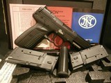 FN IOM 5.7 PISTOL. EXTREMELY RARE!! ORIGINAL FN 5.7x28mm IOM PISTOL FNH USA
Five-Seven IOM 5.7x28mm PISTOL
NEW!!
UNFIRED!!
UNCARRIED!! - 2 of 15