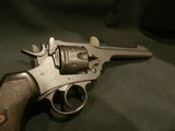 WEBLEY MK VI 1918 .455 UNION OF SOUTH AFRICA
EXTREMELY RARE!! ALL-MATCHING SERIAL NUMBERS! MINT BORE & CHAMBERS!
NEAR-EXCELLENT, OVERALL!! - 6 of 11