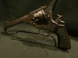 webley mk vi 1918 .455 calmultiple, unique markings!mint bore & chambers!excellent finish!!very unique revolver!!