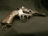 WEBLEY MK VI 1919 .455 CAL ALL-MATCHING SERIAL NUMBERS! MINT CHAMBERS!
RARE 1919!!
VERY-GOOD-PLUS++
OVERALL CONDITION! - 5 of 8