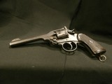 WEBLEY MK VI 1919 .455 CAL ALL-MATCHING SERIAL NUMBERS! MINT CHAMBERS! RARE 1919!!
NEAR EXC. OVERALL CONDITION! - 1 of 11