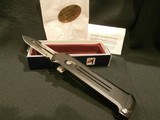 SMITH & WESSON CLASSIC AUTOMATIC KNIFE MADE IN USA!!OUT-THE-FRONT!!UNIQUE BLADE!!VINTAGE, NEW IN BOX!! EXTREMELY RARE!!