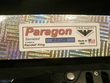 PARAGON X-O LITE AUTOMATIC KNIFE
BLACK SERRATED ATS-34 BLADE
NIB!! - 10 of 11