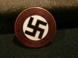 WWII WW2 NAZI PARTY PIN WWII NAZI NSDAP PIN NAZI ENAMEL PIN WWII GERMAN NAZI PARTY PIN WWII GERMAN NAZI PIN WWII 100% ORIGINAL!! - 2 of 4