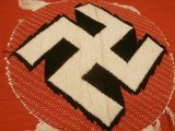 WWII WW2 NAZI ARMBAND WWII NAZI PARTY ARMBAND NAZI ARMBAND WWII GERMAN ARMBAND WWII GERMAN NAZI ARMBAND WWII 100% ORIGINAL!! - 3 of 3