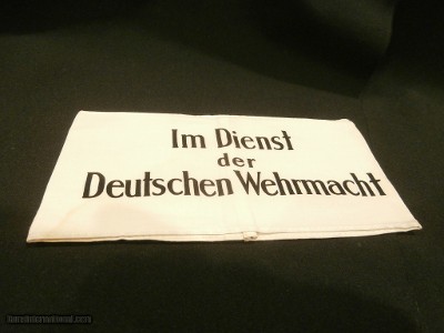 WWII WW2 NAZI ARMBAND WWII NAZI PARTY ARMBAND NAZI ARMBAND WWII GERMAN ARMBAND WWII GERMAN NAZI ARMBAND WWII 100% ORIGINAL!!