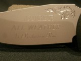 RUGER ALL-WEATHER AUTO KNIFE
1ST PRODUCTION
ENGRAVED
RUGER PARAGON ATK-08 AUTOMATIC KNIFE
EXTREMELY RARE!!!
NIB!! - 7 of 8