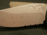 RUGER ALL-WEATHER AUTO KNIFE 1ST PRODUCTION ENGRAVED RUGER PARAGON ATK-08 AUTOMATIC KNIFE
SERRATED BLADE
EXTREMELY RARE!!! NIB!! - 8 of 8