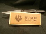 RUGER ALL-WEATHER AUTO KNIFE 1ST PRODUCTION ENGRAVED RUGER PARAGON ATK-08 AUTOMATIC KNIFE
SERRATED BLADE
EXTREMELY RARE!!! NIB!! - 4 of 8