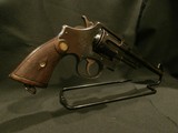 Smith & Wesson New Century Triple Lock Revolver .455 Webley
S&W TRIPLE LOCK .455
S&W NEW CENTURY .455
SMITH & WESSON TRIPLE LOCK .455 - 4 of 13