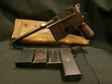 MAUSER C96 MODEL 1930 REMOVABLE MAGAZINE
MAUSER BROOMHANDLE MODEL 1930 REMOVABLE MAGAZINE
C96 BROOMHANDLE MODEL1930 DETACHABLE MAGAZINE
20-ROUNDS - 1 of 15