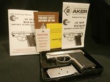 AMT BACKUP .45ACP PISTOL AMT .45ACP AMT BACKUP .45ACP .45ACP BACKUP PISTOL BRAND NEW IN BOX, WITH ALL INSERTS!!
