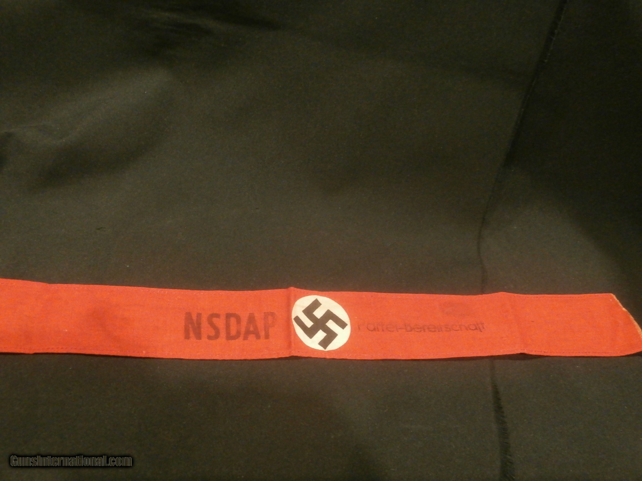 WWII WW2 NAZI NSDAP ARMBAND WWII NAZI PARTY ARMBAND NAZI ARMBAND WWII ...