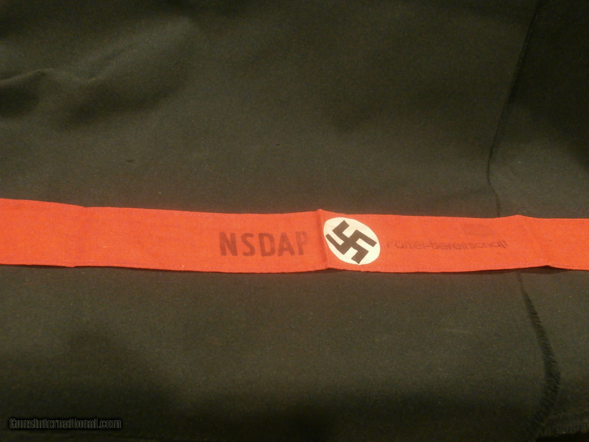 WWII WW2 NAZI NSDAP ARMBAND WWII NAZI PARTY ARMBAND NAZI ARMBAND WWII ...