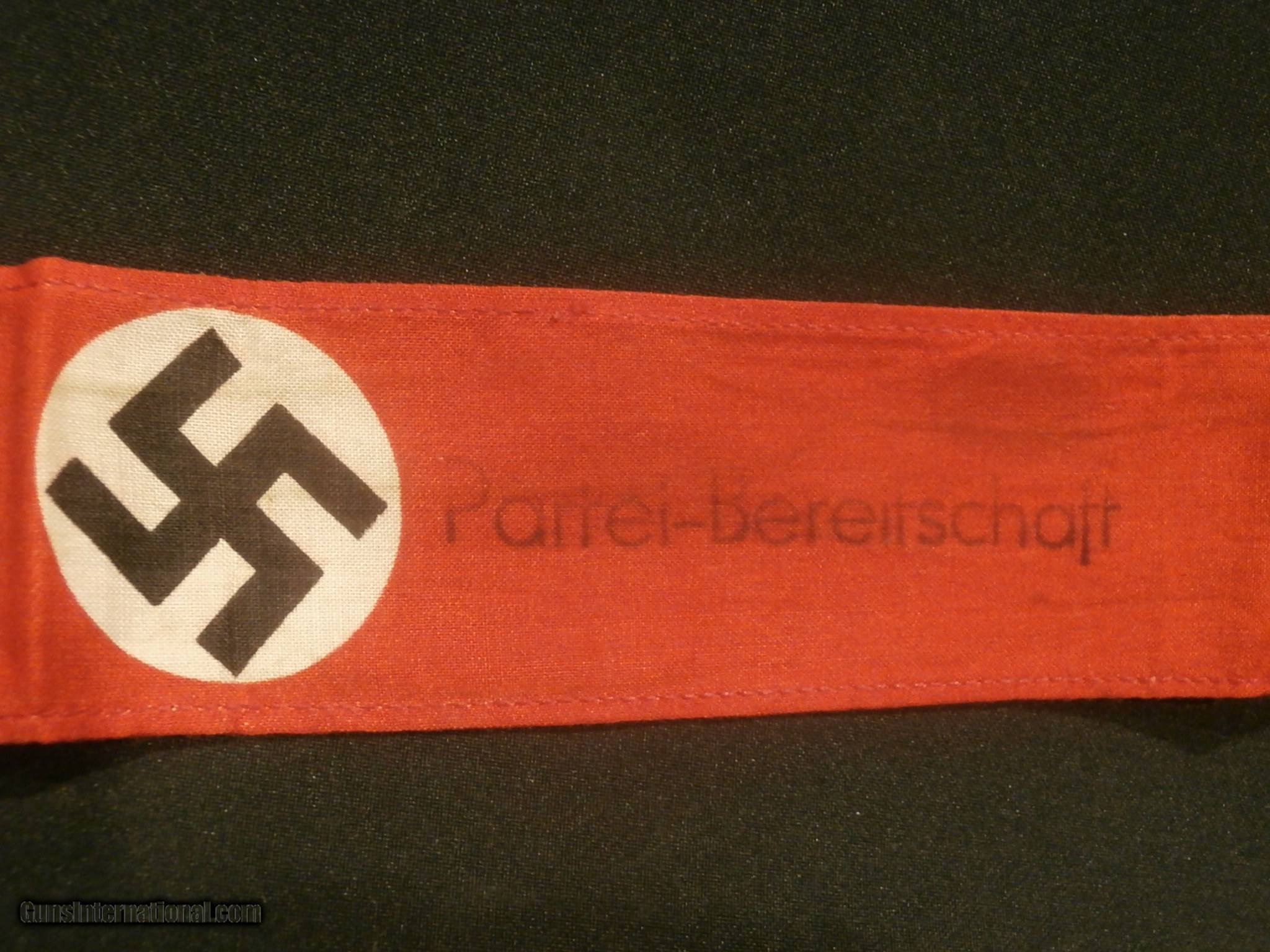 WWII WW2 NAZI NSDAP ARMBAND WWII NAZI PARTY ARMBAND NAZI ARMBAND WWII ...