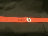 WWII WW2 NAZI NSDAP ARMBAND WWII NAZI PARTY ARMBAND NAZI ARMBAND WWII GERMAN ARMBAND WWII GERMAN NAZI ARMBAND WWII 100% ORIGINAL!!