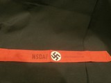 WWII WW2 NAZI NSDAP ARMBAND WWII NAZI PARTY ARMBAND NAZI ARMBAND WWII GERMAN ARMBAND WWII GERMAN NAZI ARMBAND WWII 100% ORIGINAL!! - 7 of 8