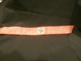 WWII WW2 NAZI NSDAP ARMBAND WWII NAZI PARTY ARMBAND NAZI ARMBAND WWII GERMAN ARMBAND WWII GERMAN NAZI ARMBAND WWII 100% ORIGINAL!! - 7 of 7