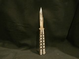 ROTON USA BALISONG BUTTERFLY SINGLE-EDGE FIGHTING KNIFE!! MODEL RO4530B 