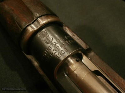 SWEDISH MAUSER 1896 CARL GUSTAFS 1908 6.5x55mm ALL ORIGINAL 1896 SWEDISH MAUSER 1896 MAUSER 6.5x55mm MILITARY RIFLE CARL GUSTAFS