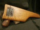 MAUSER C96 BROOMHANDLE by TAKU NAVAL DOCKYARD
7.63mm
RARE 100mm Barrel
MATCHING NUMBERS with MATCHING NUMBERED SHOULDER STOCK - 12 of 12