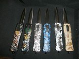 AUTOMATIC OTF (OUT THE FRONT) DOUBLE-EDGE, SPEAR-POINT, AUTOMATIC KNIVES
NEW!!
AUTOMATIC OTF KNIVES - 2 of 11